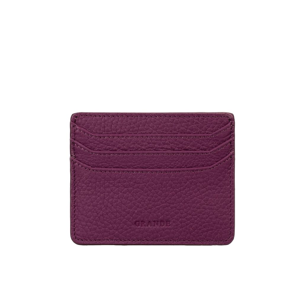 1590 3633 Leather Card Holder and Super Slim Minimalist Small Snap Wallet
